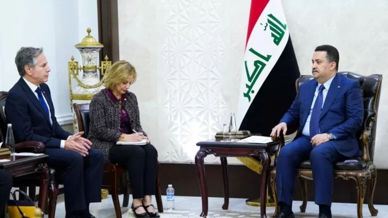 Blinken’dan Batı Şeria ve Güney Kıbrıs'ın ardından Irak’a sürpriz ziyaret