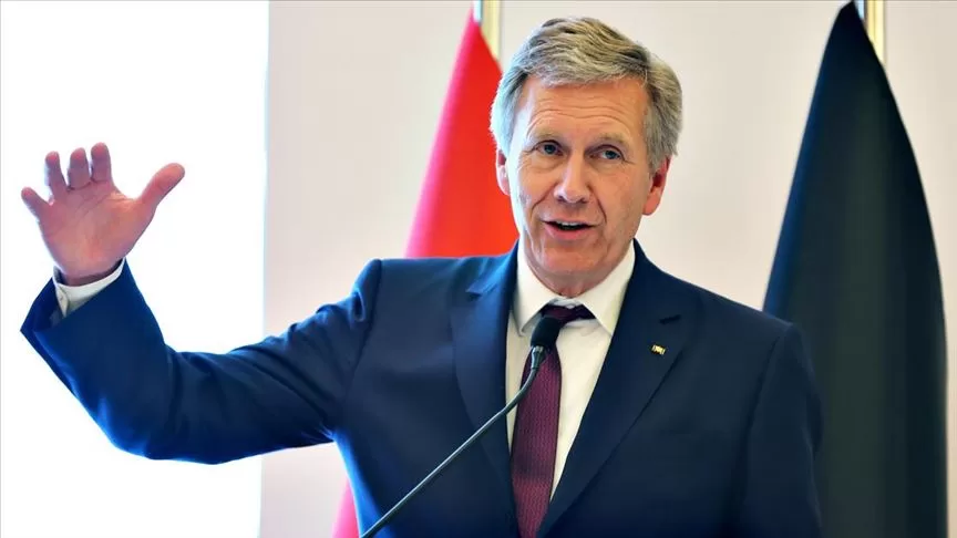 Eski Almanya Cumhurbaşkanı Wulff'tan ülkede artan Müslüman karşıtlığı konusunda uyarı