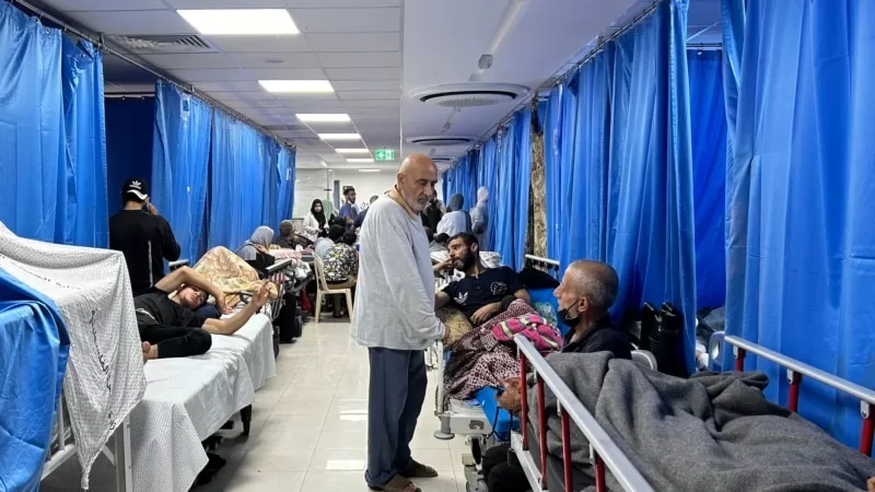 Gazze'de ateş hattında kalan hastaneler hizmet veremiyor