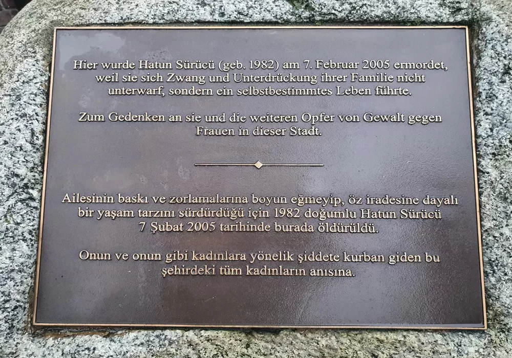 Şiddet kurbanı Hatun Sürücü, Berlin’de anıldı