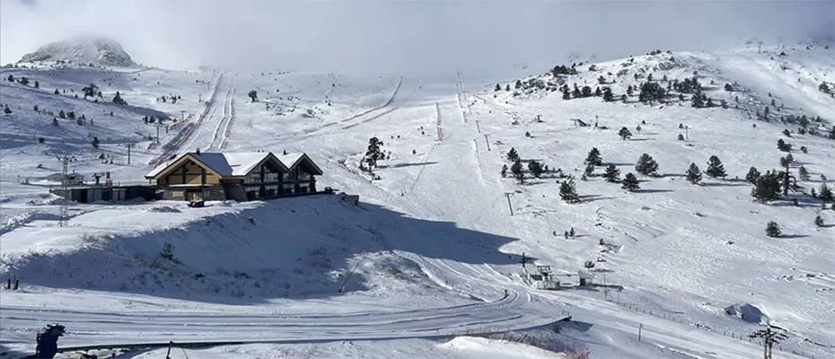 Kartalkaya Kayak Merkezi yeni sezona hazırlanıyor