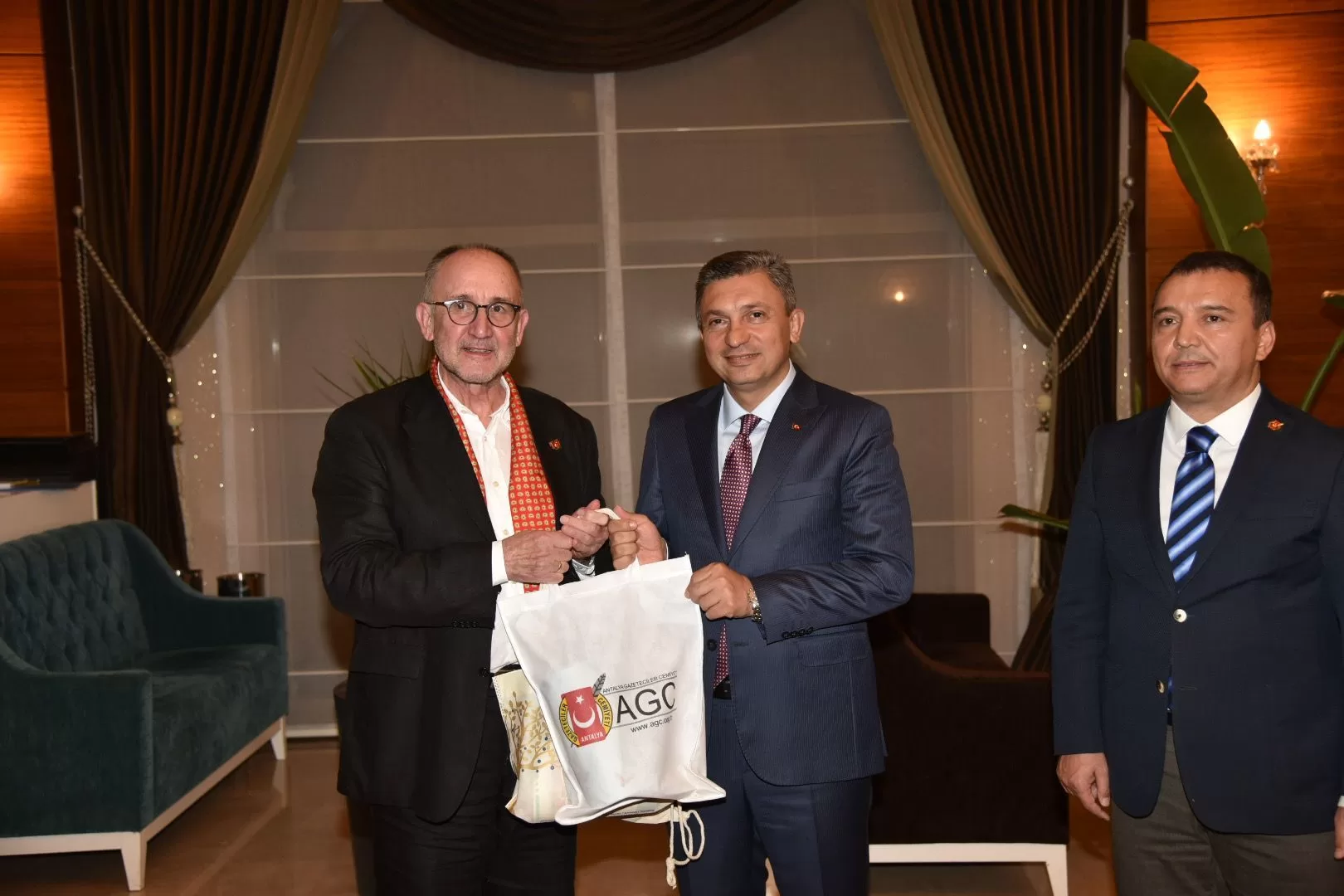 Nürnberg Basın Kulübü Kemer'de