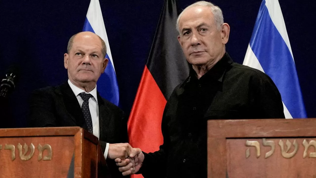 Scholz, İsrailli mevkidaşı Netanyahu ile görüştü