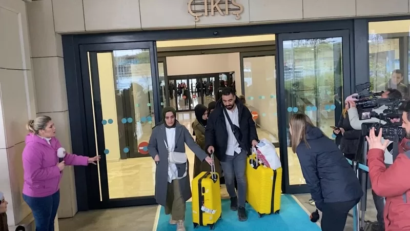 Tahliye edilen 44 Türk İstanbul’da: "Gazzeliler sadece yaşamak istiyor"
