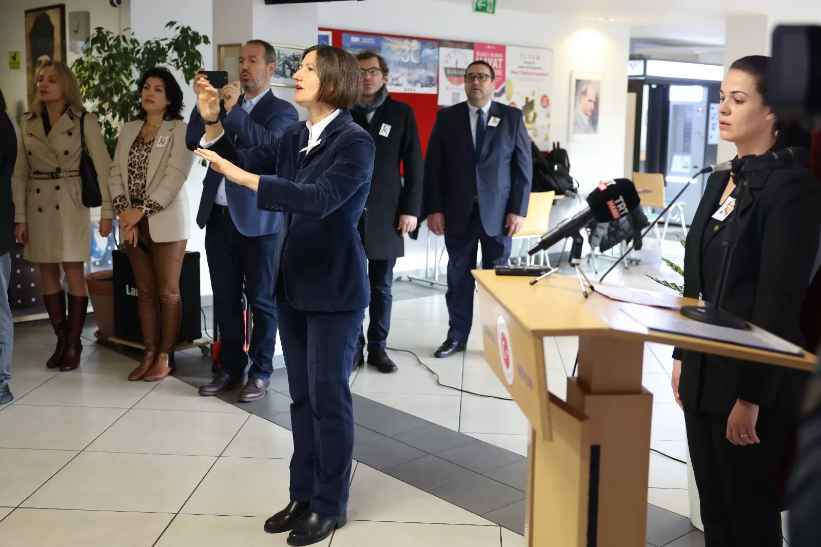 Ata`mız Berlin`de özlem, minnet, saygı ve sevgiyle anıldı