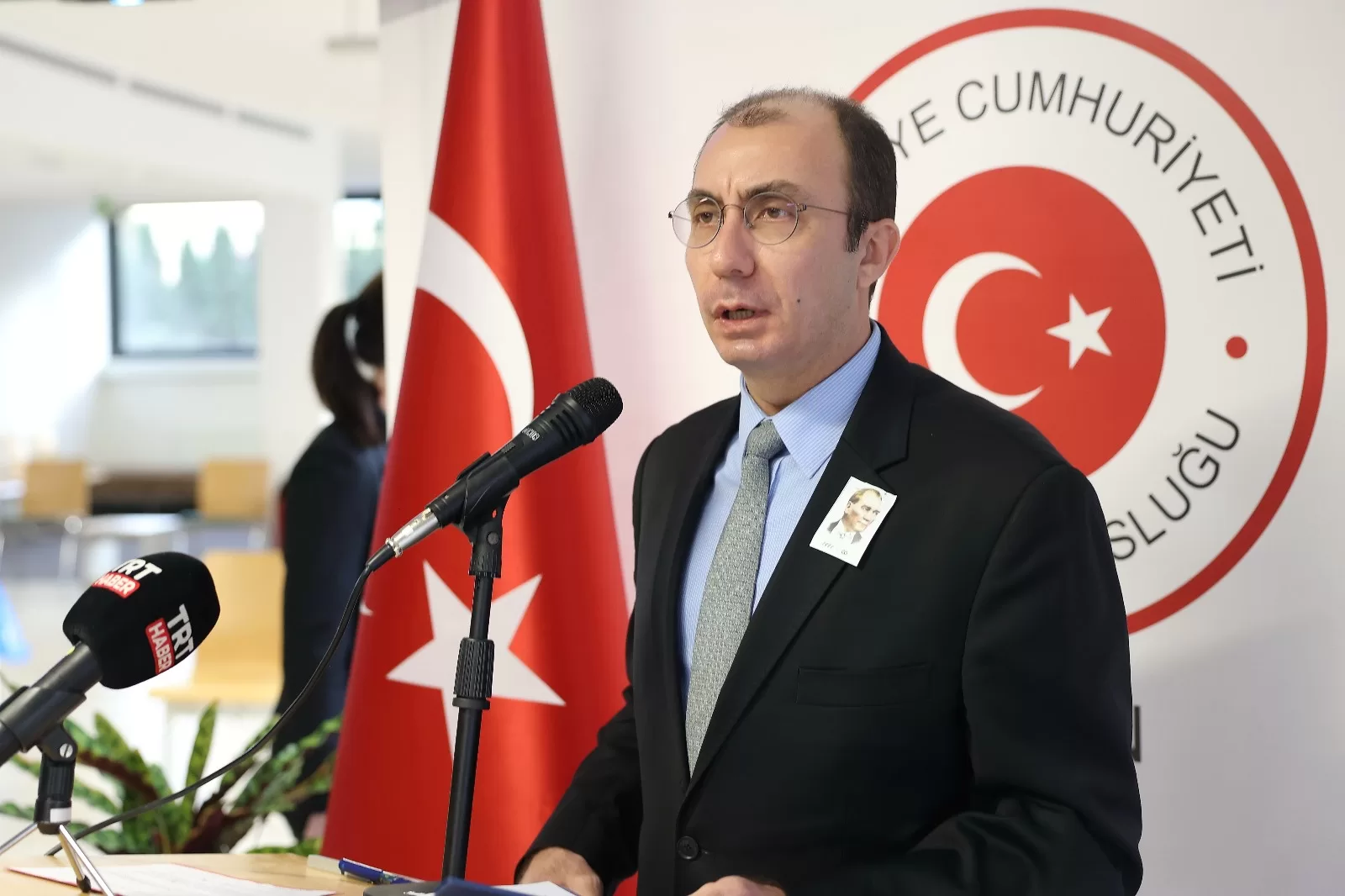 Ata`mız Berlin`de özlem, minnet, saygı ve sevgiyle anıldı