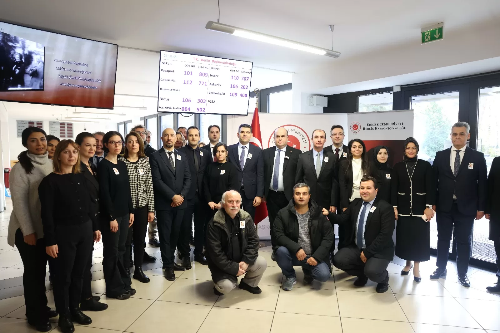 Ata`mız Berlin`de özlem, minnet, saygı ve sevgiyle anıldı