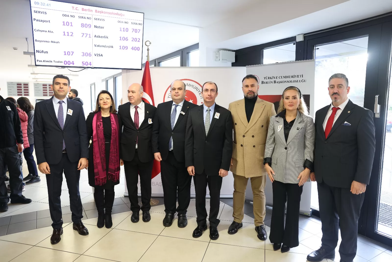 Ata`mız Berlin`de özlem, minnet, saygı ve sevgiyle anıldı