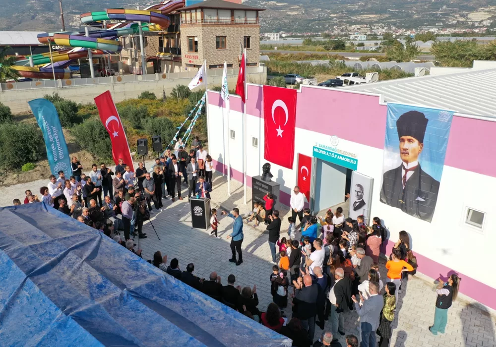 Almanya’daki öğretmenlerimizden depremzede çocuklar için anaokulu