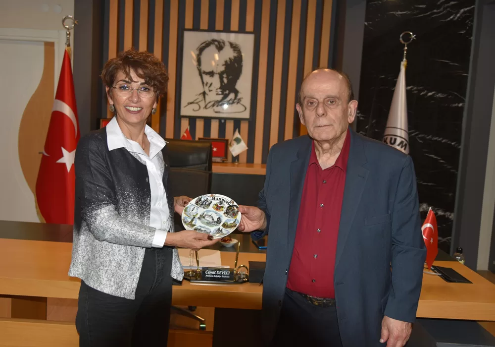 Hamburg Türk Basın Birliği’nde Atakum Belediyesi ziyareti.