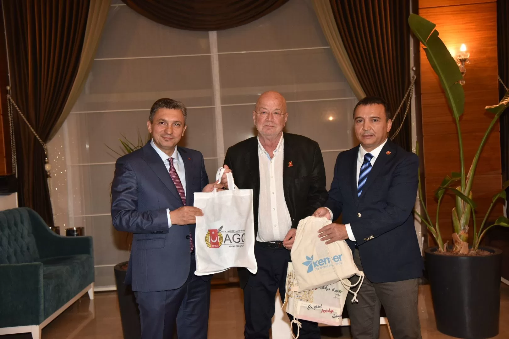 Nürnberg Basın Kulübü Kemer'de