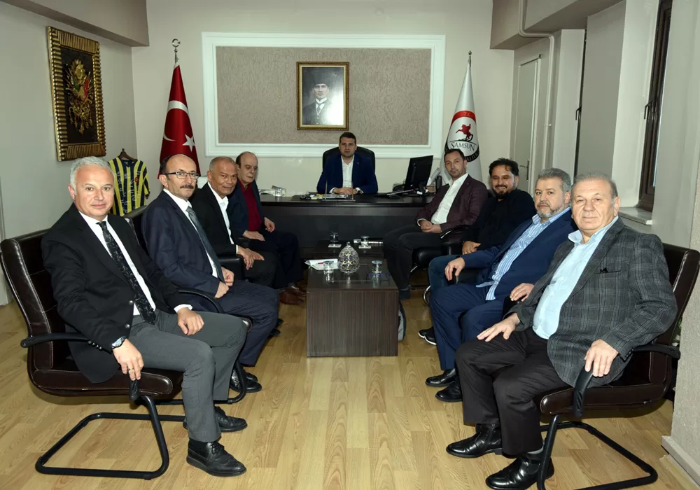 Hamburg Türk Basın Birliği Samsun Valiliğini ziyaret etti