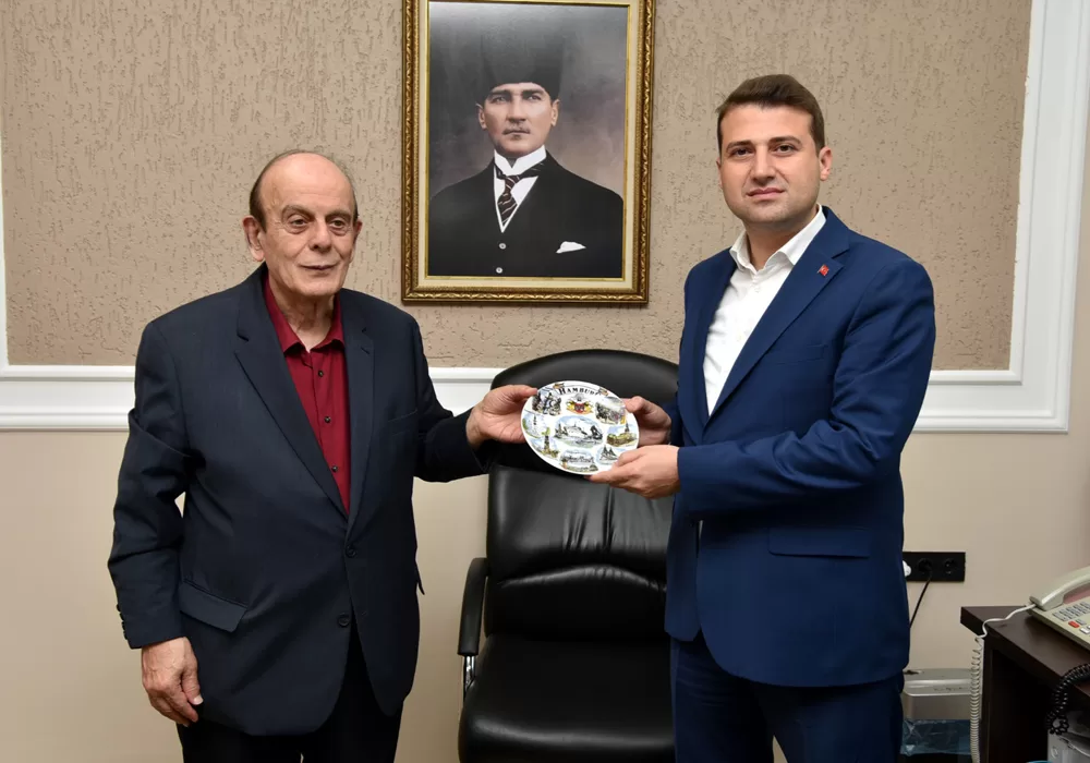 Hamburg Türk Basın Birliği Samsun Valiliğini ziyaret etti