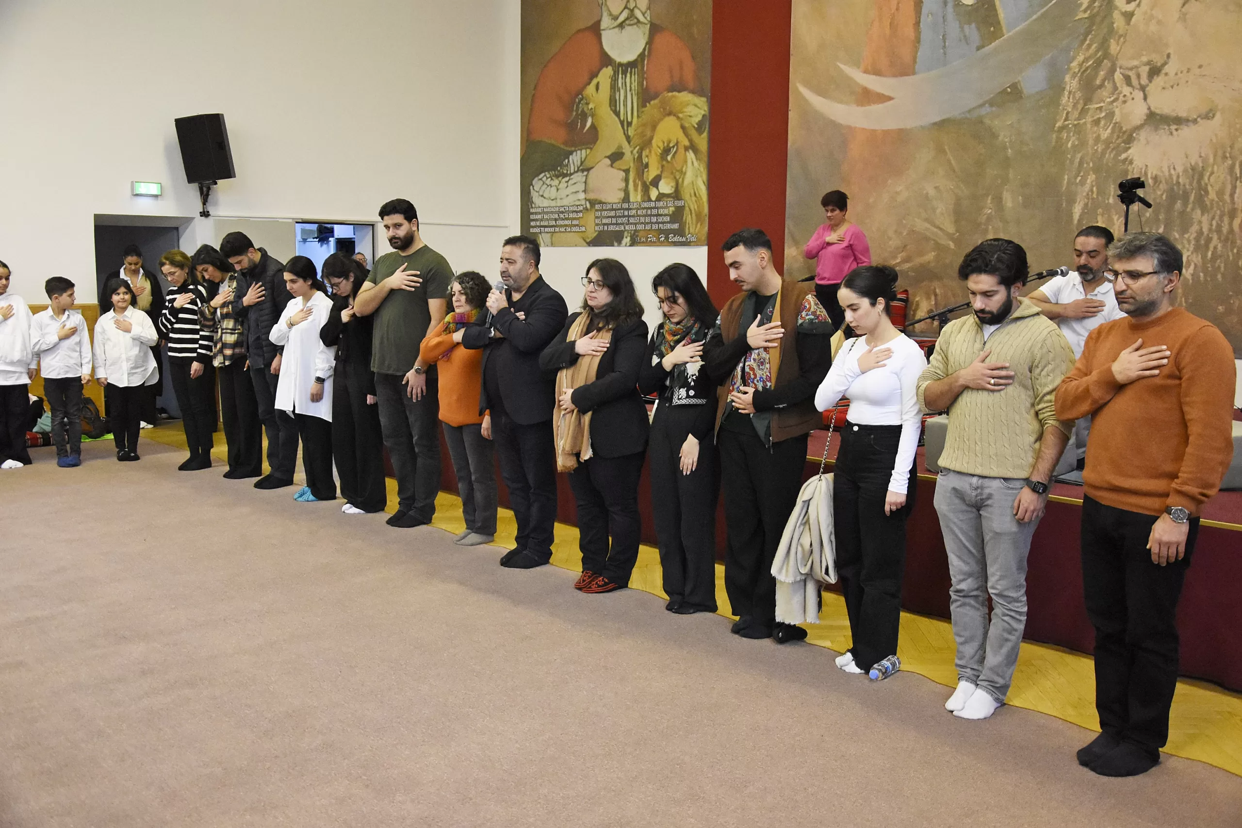 Alevilik Derslerine Katılan Çocuklar Cem Erkânında Buluştu