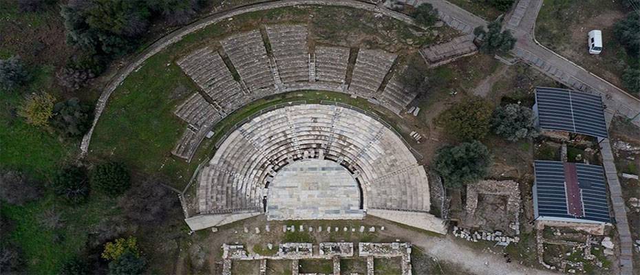 Metropolis Antik Kenti'ndeki kazı çalışmaları tanıtıldı