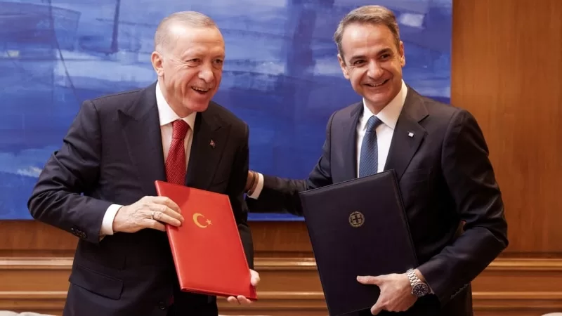 Miçotakis'ten Türkler'e kapıda vize sözü; Erdoğan’dan 10 milyar dolarlık ticaret hacmi vurgusu