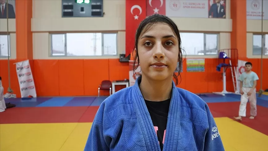 Engelli judocu Pervin, dünya şampiyonasına odaklandı