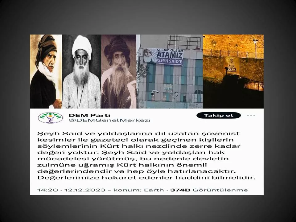 ŞEYHLER, SEYİDLER