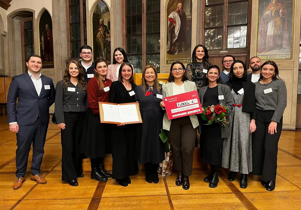 Hessen Eğitim Platformu’na Frankfurt’tan ödül