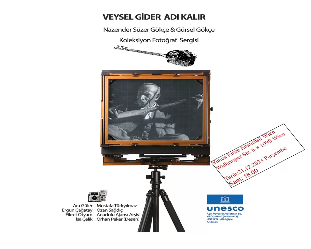 ‘Veysel gider adı kalır’ fotoğraf sergisi Viyana’da