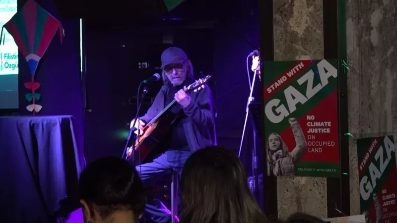 Gazze savaşının 100. gününde Kadıköy’de barış konseri
