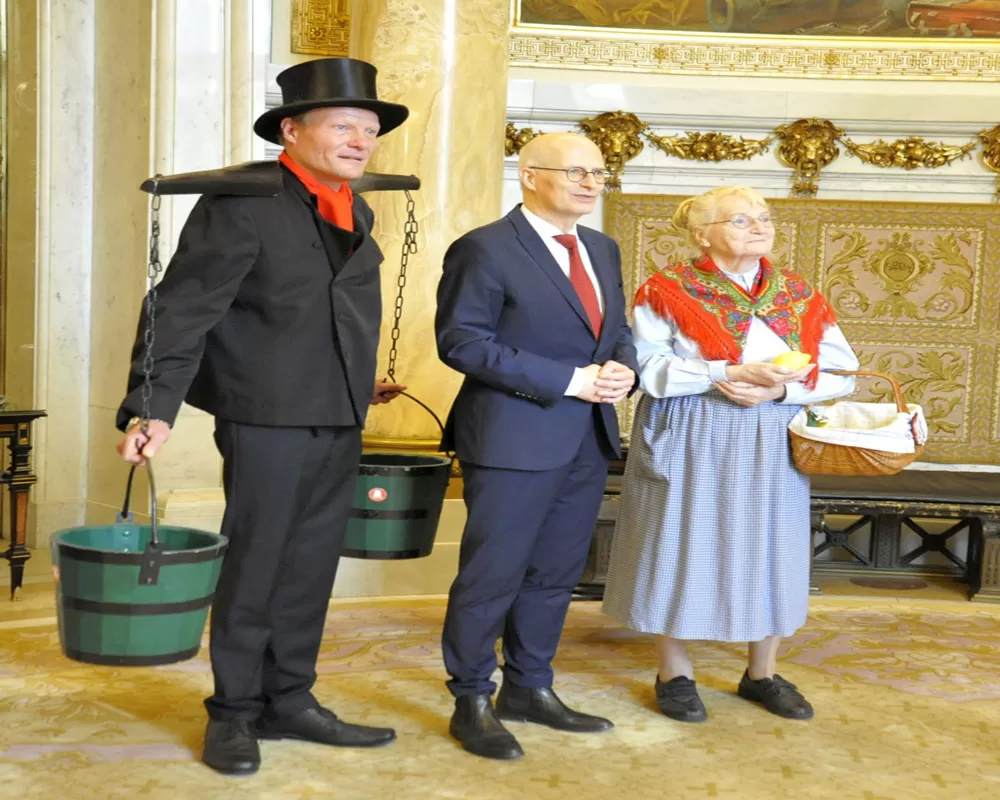 Hamburg Senatosu’nda Yeni Yıl Resepsiyonu
