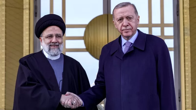 İran Cumhurbaşkanı Reisi Cumhurbaşkanı Erdoğan'la Gazze ve enerji konularını ele almak üzere Ankara'da