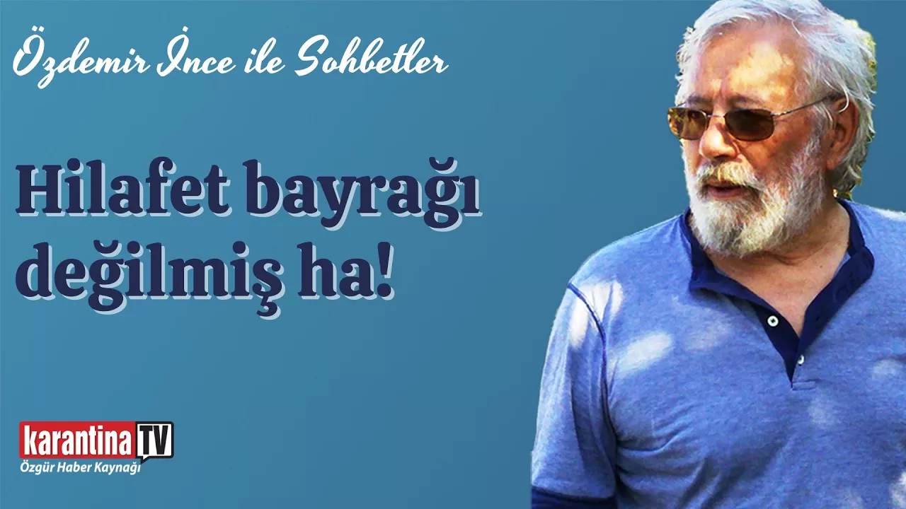 Hilafet bayrağı değilmiş ha!