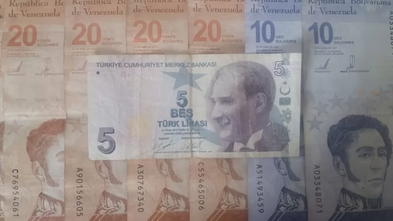 Türk Lirası Venezuela Bolivarı karşısında üç ayda yüzde 4,5 değer kaybetti