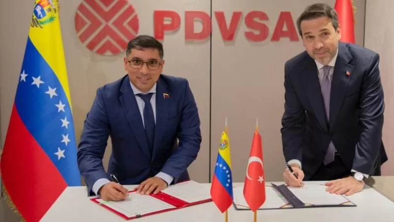 Venezuela ile Türkiye petrol, doğalgaz ve madencilik alanlarında iki mutabakat zaptı imzaladı