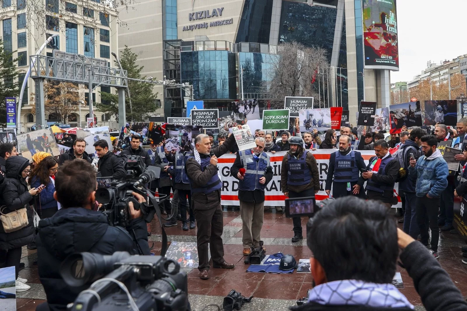 10 Ocak’ta Gazetecilerden anlamlı Gazze eylemi