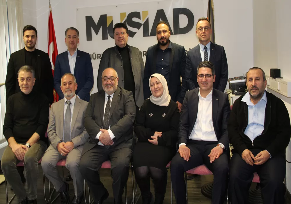 Nürnberg Kuzey Bavyera MUSİAD Başkanı Haluk Dokur Güven Tazeledi
