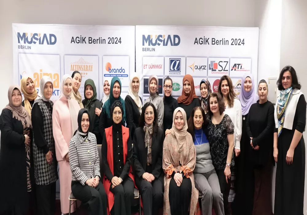 MÜSİAD Kadın Berlin`den ‘Toplumda, Özelde ve İş Hayatında Kadın’ konulu seminer