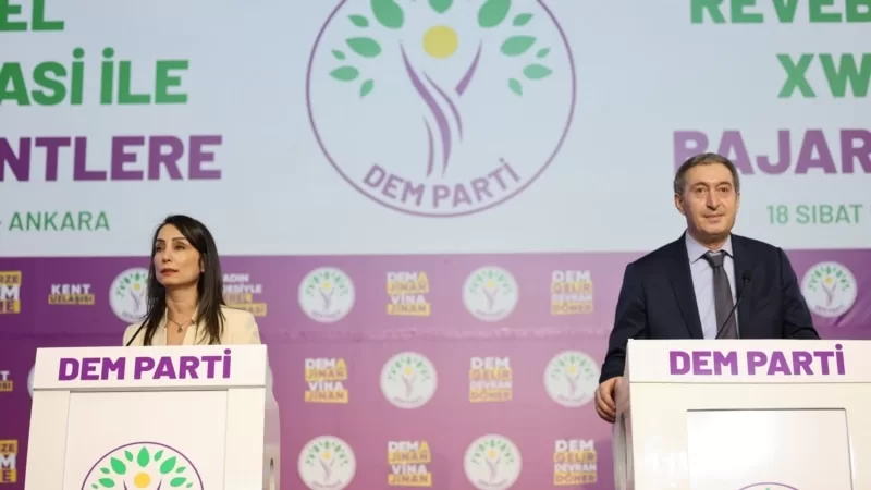 DEM Parti’nin yerel seçim bildirgesinde ‘özerlik’ vurgusu