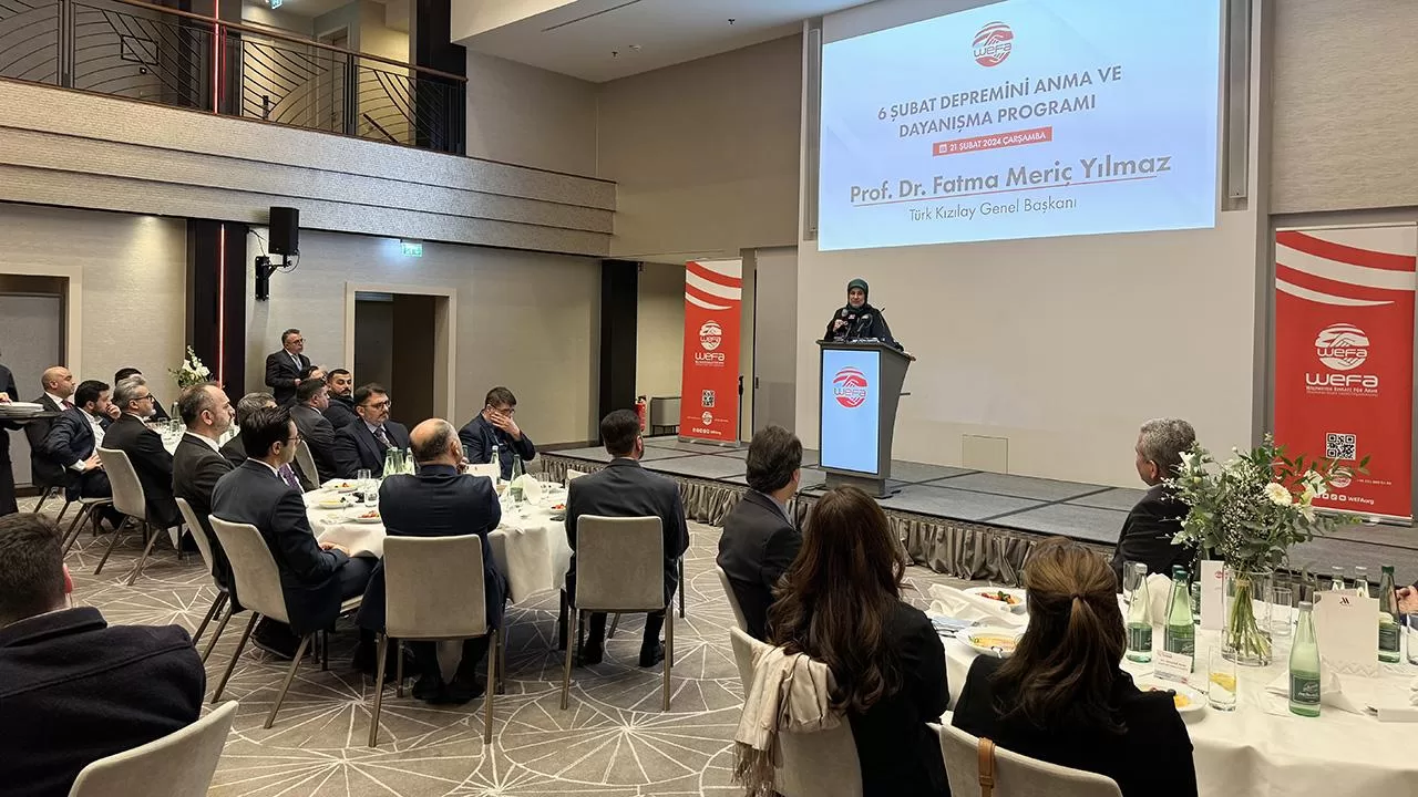 Köln`de "6 Şubat Türkiye Depremini Anma ve Dayanışma" programı