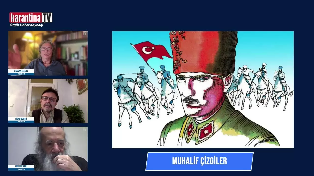 Muhalif Çizgiler'in konuğu Nuri Kurtcebe