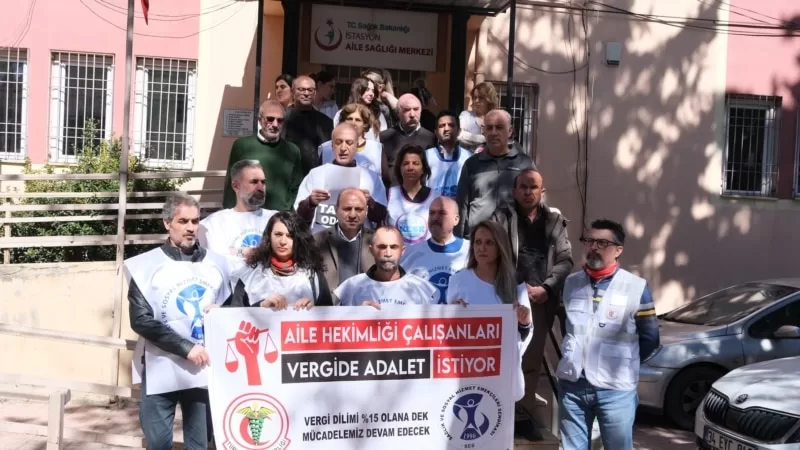 Sağlık emekçilerinden çağrı: Vergi adaletsizliğine hayır!