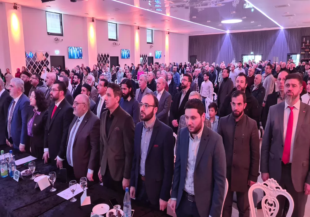 Fürth’de, 6 Şubat depremi için ortak anma töreni düzenlendi