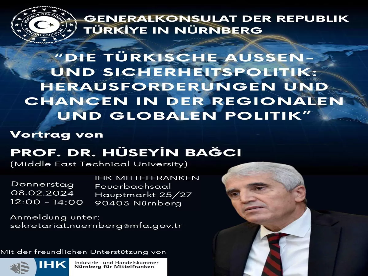 Nürnberg’de Türk dış ve güvenlik politikası konferansı