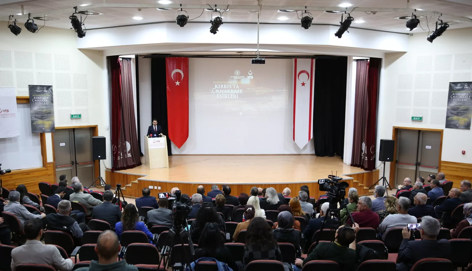 "Sandıktan Çıkan Tarih: Kıbrıs'ta Çanakkale Esirleri" belgeseli KKTC'de tanıtıldı