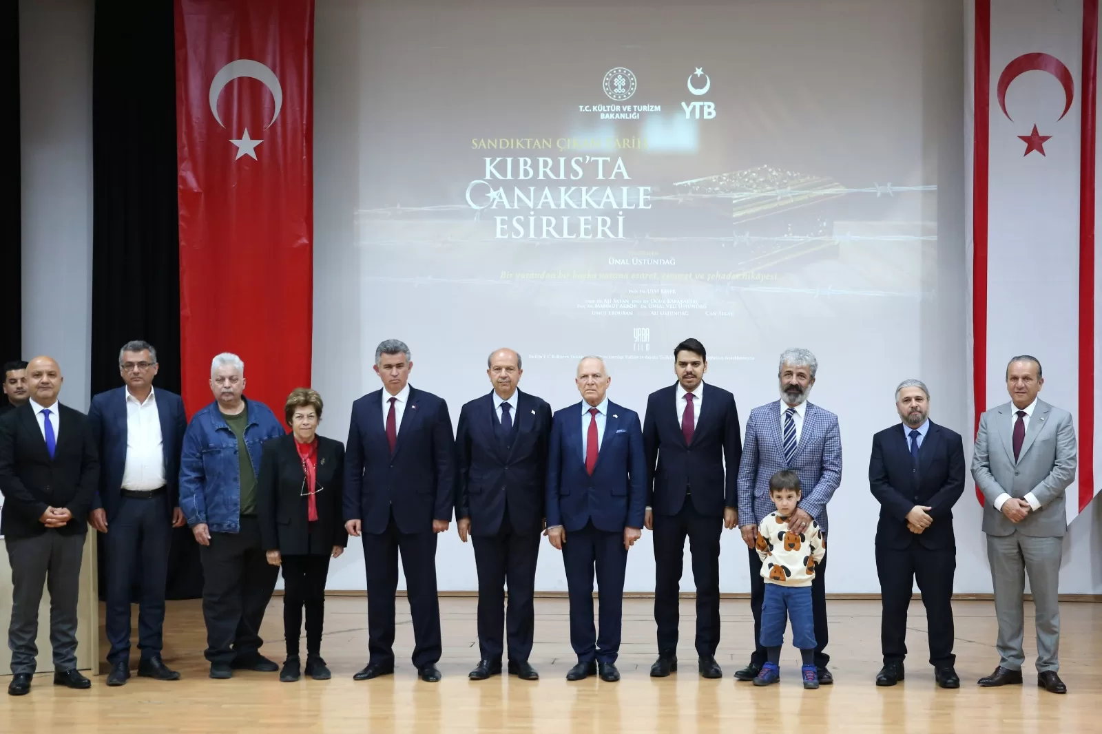 "Sandıktan Çıkan Tarih: Kıbrıs'ta Çanakkale Esirleri" belgeseli KKTC'de tanıtıldı