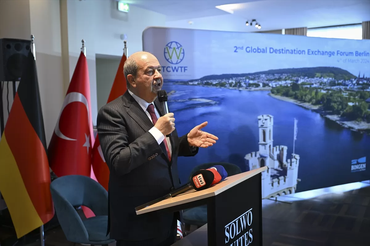 KKTC Cumhurbaşkanı Tatar, Almanlara "KKTC'yi ziyaret edin" çağrısında bulundu