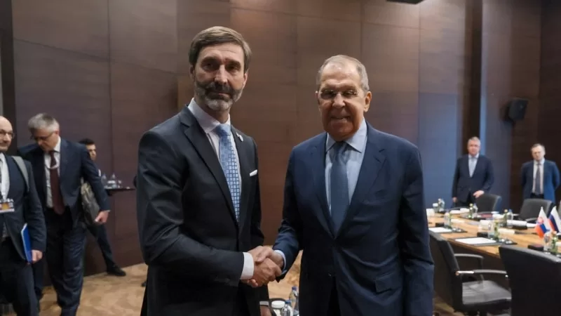 AB üyesi Slovakya Dışişleri Bakanı Blanar Türkiye'de Rus mevkidaşı Lavrov ile görüştü