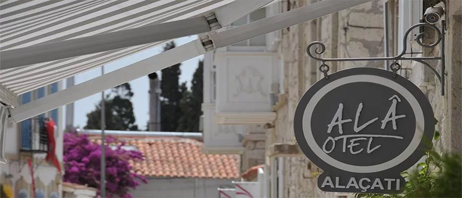 Alaçatı'nın saklı cenneti Alâ Otel, yeni sezona başlıyor