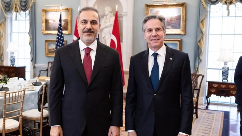Blinken ve Fidan ABD Dışişleri Bakanlığı’nda görüştü: Gündem Gazze ve Ukrayna