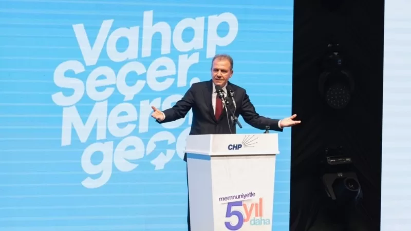 CHP Mersin Büyükşehir adayı Vahap Seçer 2. dönem projelerini açıkladı