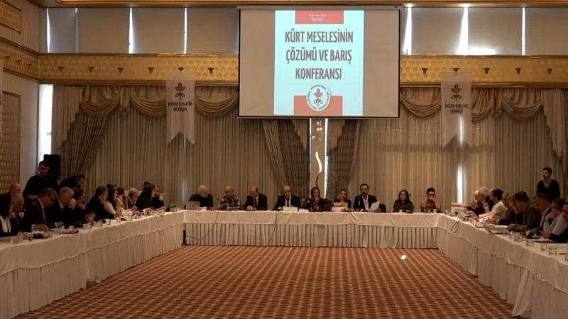 Kürt Meselesinin Çözümü ve Barış Konferansı’ndan “çatışmasızlık” çağrısı