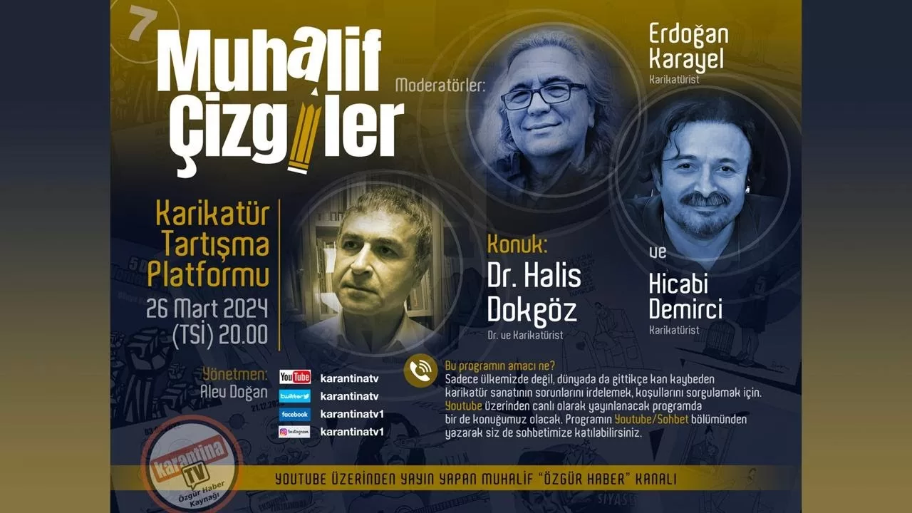 Muhalif Çizgiler'in bu haftaki konuğu Dr. Halis Dokgöz