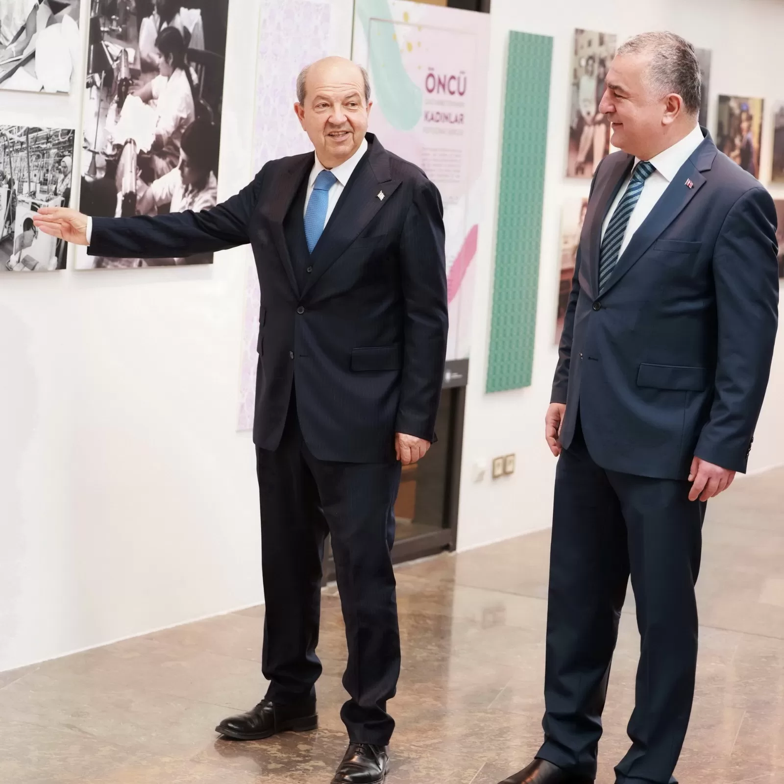 Tatar, Kıbrıs meselesinde eşitlik temelinde iki devletli çözüm istediklerini belirtti