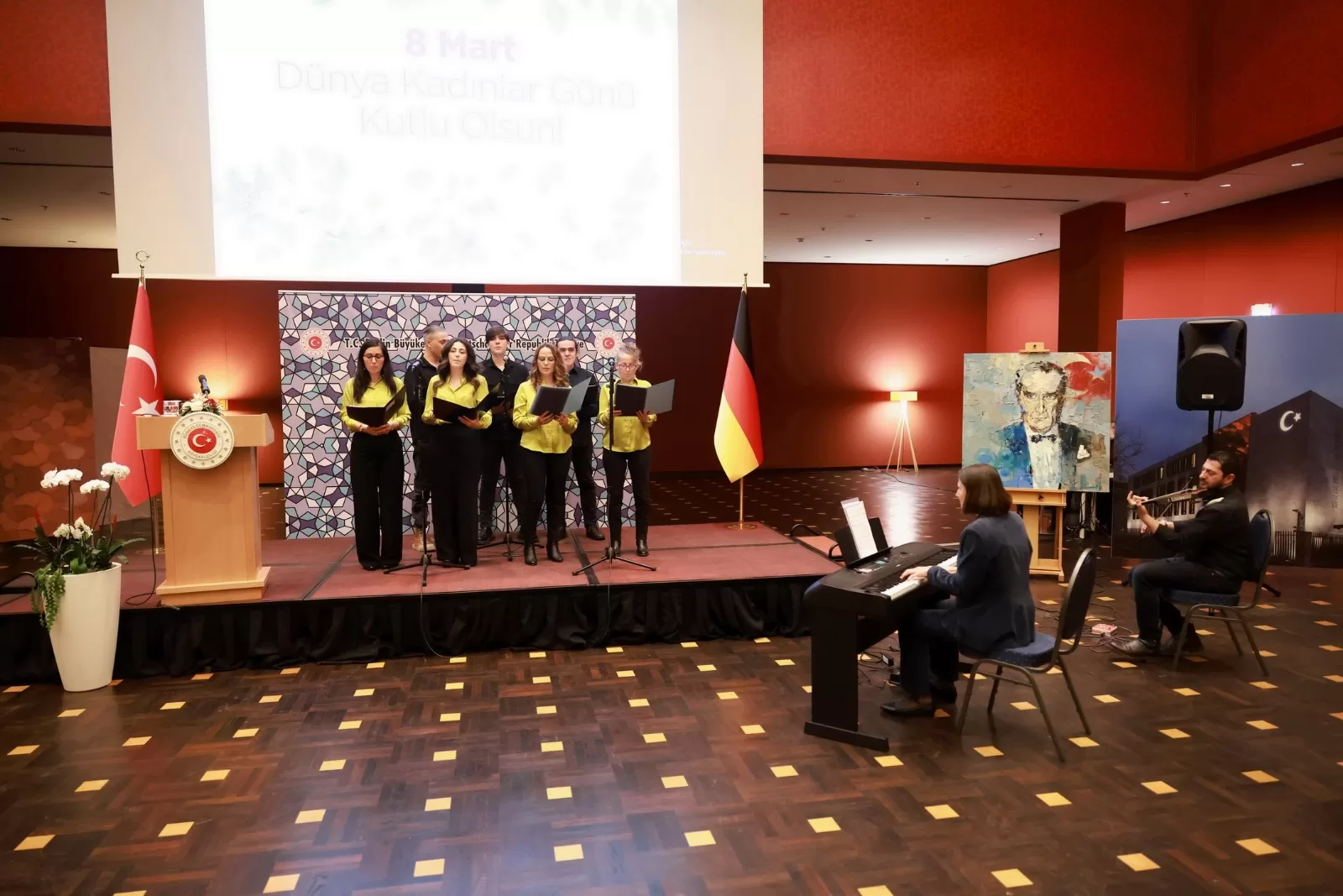 Berlin Başkonsolosluğu ’08 Mart Dünya Kadınlar Günü‘ etkinliği düzenledi